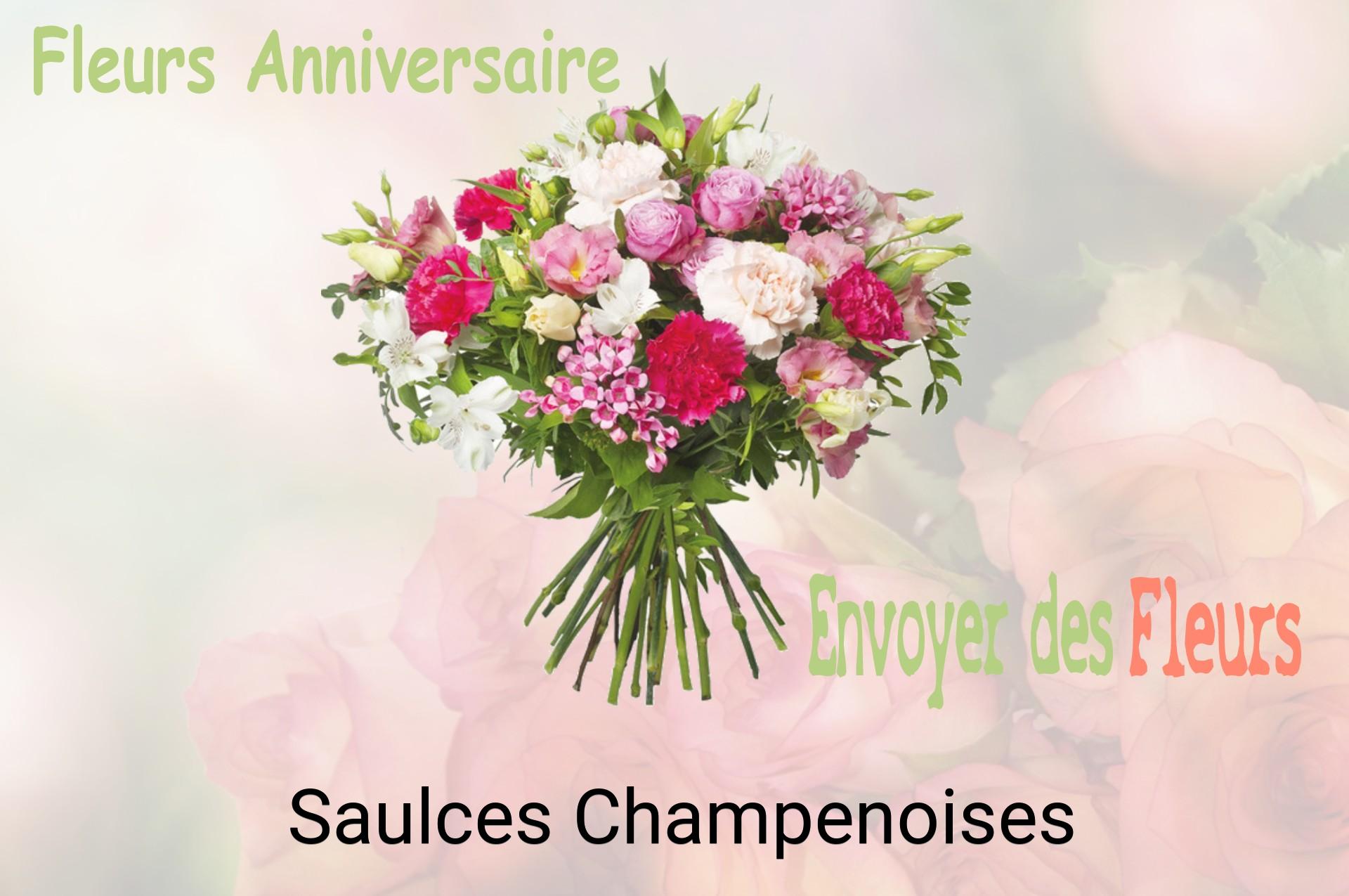 Bouquet de fleurs d’anniversaire livré à Saulces-Champenoises