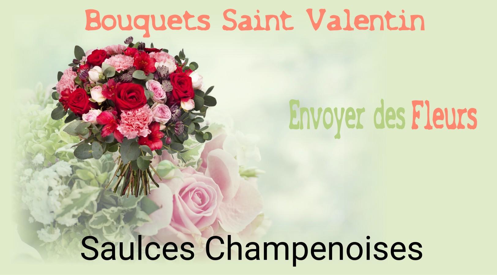 Roses de Saint-Valentin livrées à Saulces-Champenoises